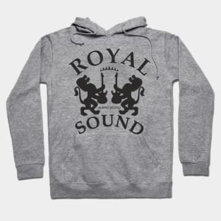 Royal Sound (black print) Hoodie